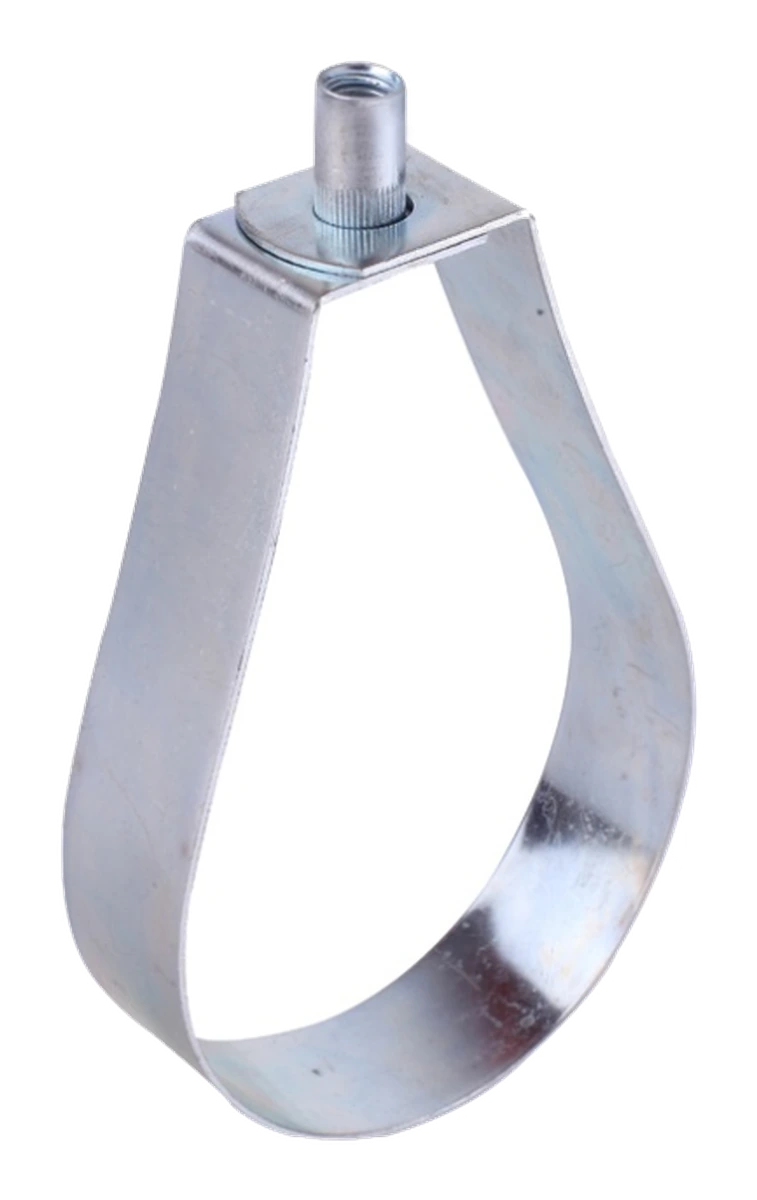 Metal teardrop-type suspension clamp