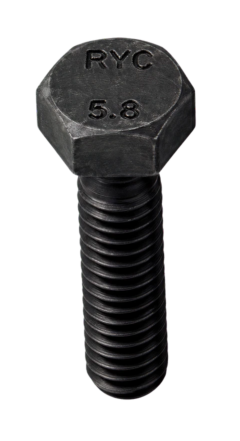 Metric bolt ISO 898-1 Class 5.8