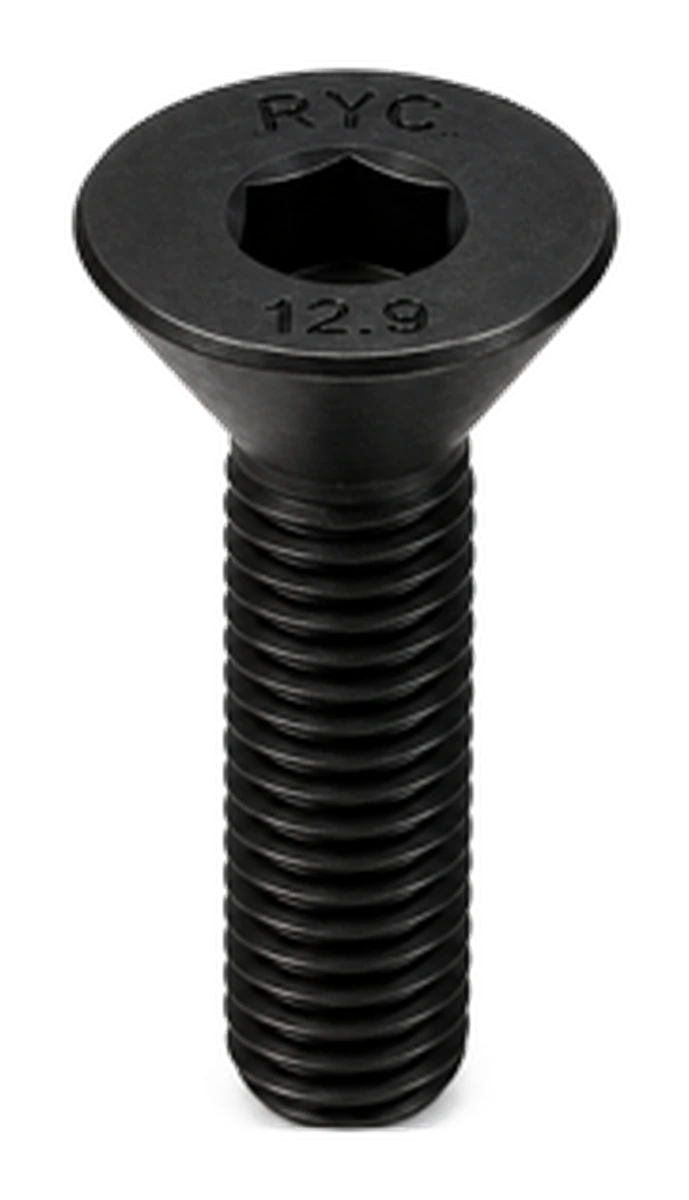 Flat socket countersunk screw from the RYC industrial catalogue