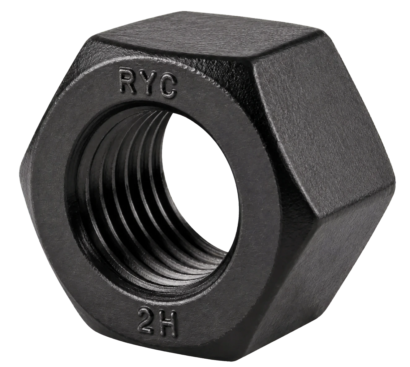 ASTM A194 Grade 2H nut with RYC marking