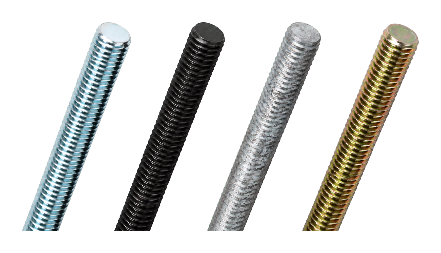 Threaded rods from the RYC industrial catalogue
